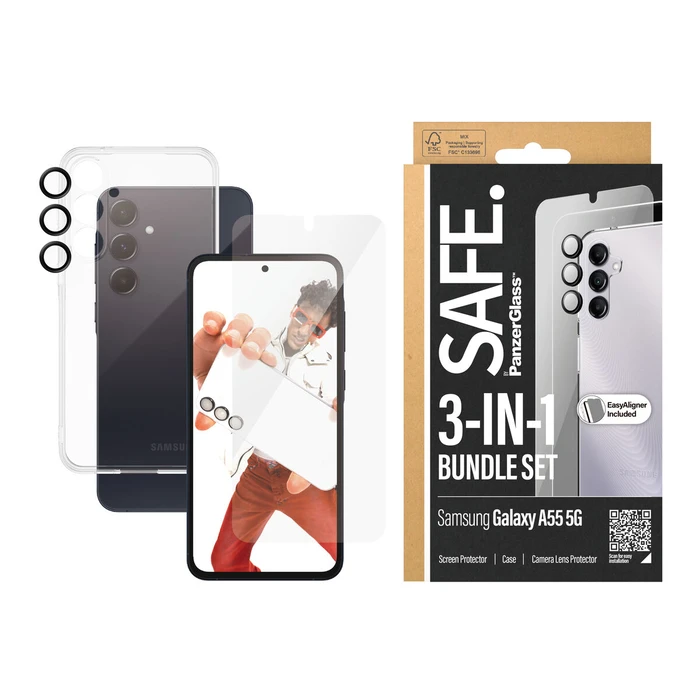 Screen Protector για Κινητά Panzer Glass BSAFE95691 Samsung Galaxy A55