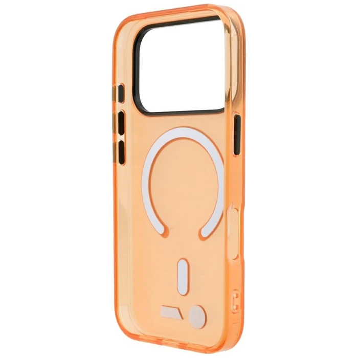 BMW M IML Frosted Metal Logo & Trims MagSafe Apple iPhone 18 Pro / 17 Pro orange