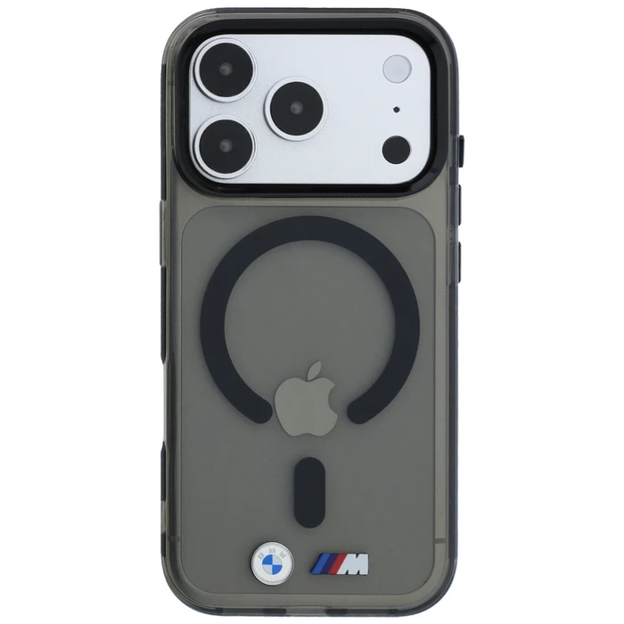 BMW M IML Glossy Metal Logo & Trims MagSafe Apple iPhone 18 Pro / 17 Pro black