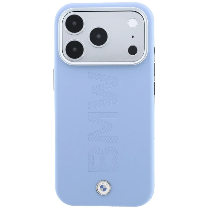 BMW Sign Centered Deboss MagSafe Apple iPhone 18 Pro / 17 Pro blue