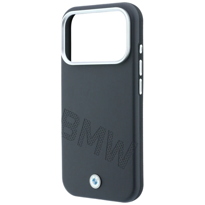 BMW Sign Inclined Deboss Letters MagSafe Apple iPhone 18 Pro / 17 Pro grey