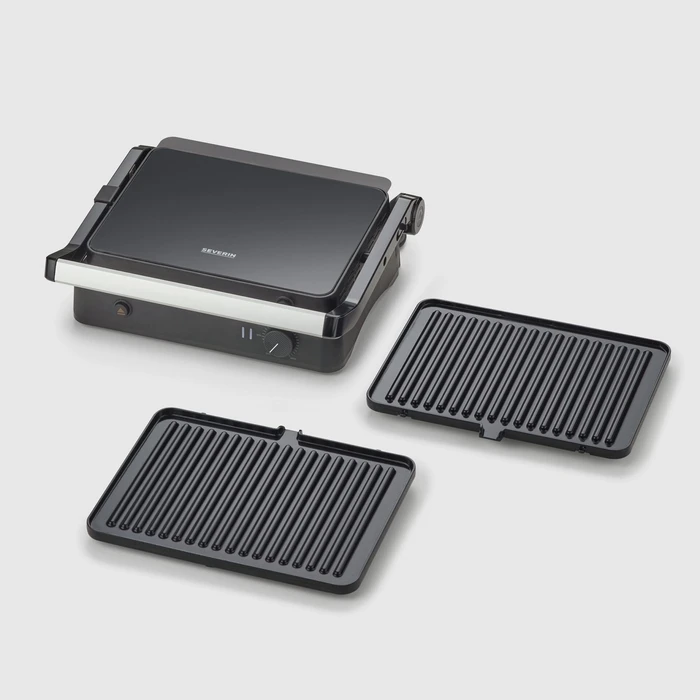 Severin Sandwich Toaster for 2 Toasts 1800W Black KG 2398