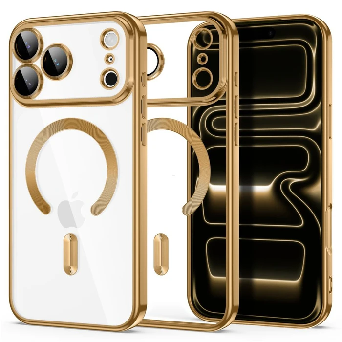 Tech-Protect Magflex MagSafe Apple iPhone 17 Pro / 18 Pro Shiny Gold