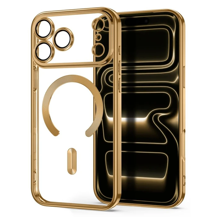 Tech-Protect Magflex MagSafe Apple iPhone 17 Pro / 18 Pro Shiny Gold