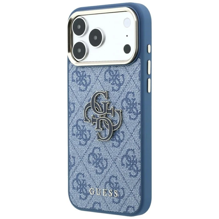 Guess 4G & Big Resin Logo Apple iPhone 18 Pro / 17 Pro light blue
