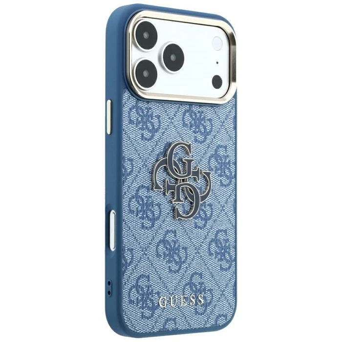 Guess 4G & Big Resin Logo Apple iPhone 18 Pro / 17 Pro light blue