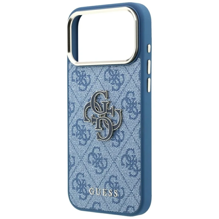 Guess 4G & Big Resin Logo Apple iPhone 18 Pro / 17 Pro light blue