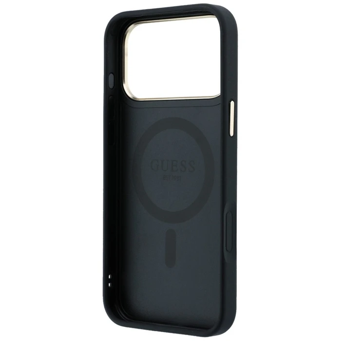 Guess Ring Stand 360 4G Classic Logo MagSafe Apple iPhone 18 Pro / 17 Pro black