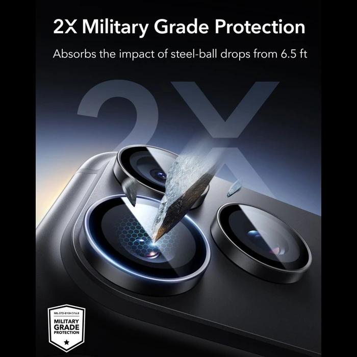 ESR Armorite Camera Protector Apple iPhone 18 Pro / 18 Pro Max Black