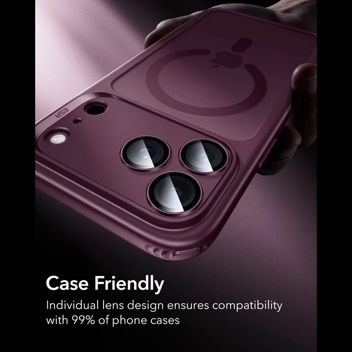 ESR Armorite Camera Protector Apple iPhone 18 Pro / 18 Pro Max Deep Burgundy