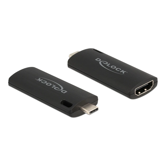 Αντάπτορας USB Delock Type-C σε HDMI 88309, 4K/30Hz, μαύρος