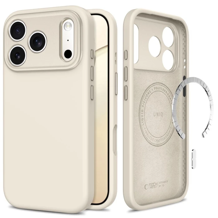 Tech-Protect Uniq MagSafe CC Apple iPhone 17 Pro Max / 18 Pro Max Titanium