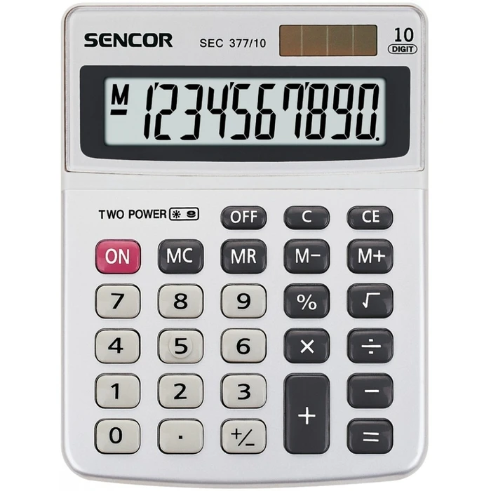Αριθμομηχανή Sencor SEC 377/10 Table, 10 Digit LCD
