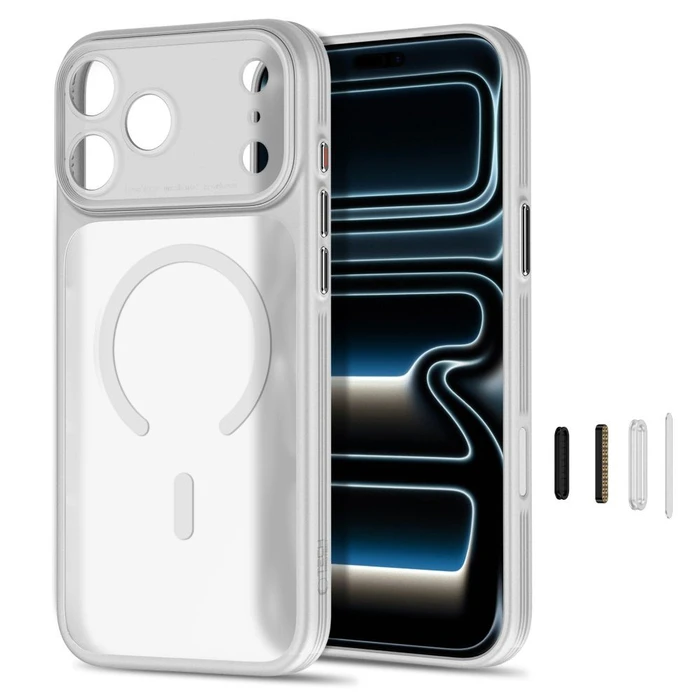 Tech-Protect MagPrime MagSafe CC Apple iPhone 17 Pro Max / 18 Pro Max Matte Grey