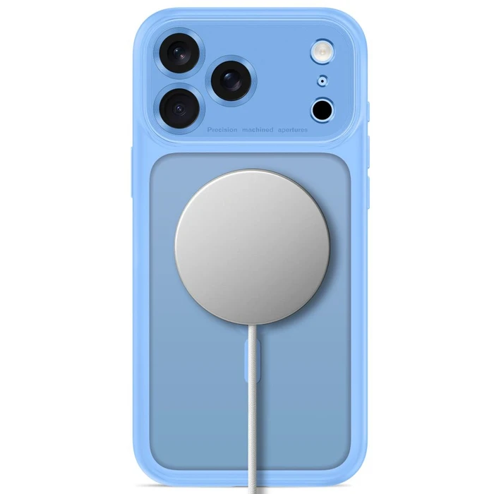 Tech-Protect MagPeak MagSafe CC Apple iPhone 17 Pro Max / 18 Pro Max Matte Light Blue