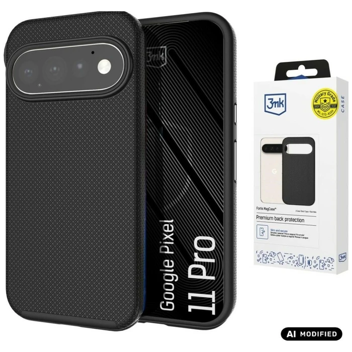 3MK Fortis MagCase Google Pixel 11 Pro black