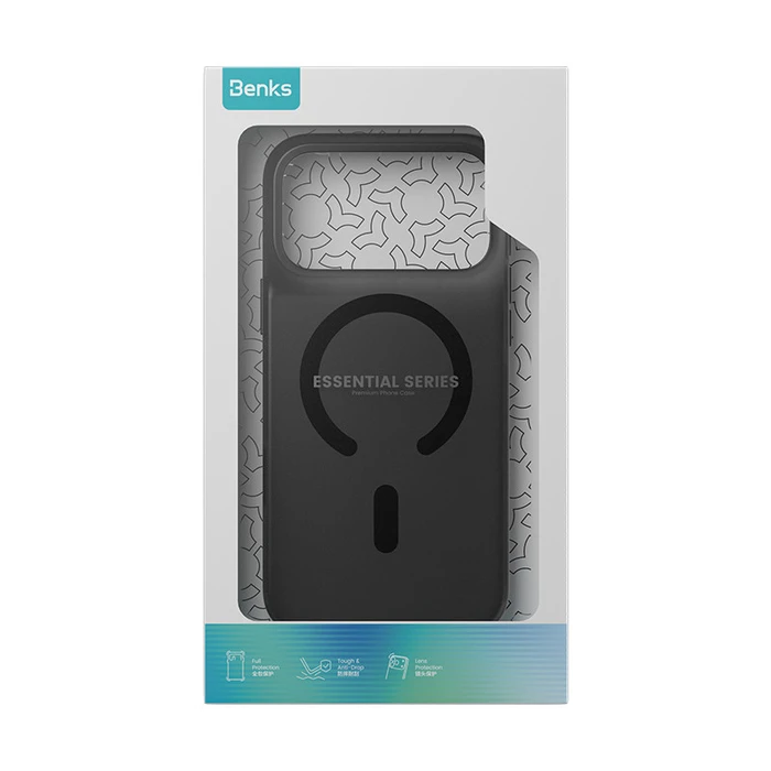 Benks Magnetic Lucid Armor Pro Apple iPhone 18 Pro Max / 17 Pro Max black (Camera Control Button)