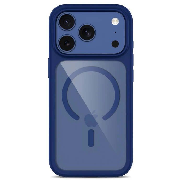Tech-Protect MagOne MagSafe CC + 2x Glass Apple iPhone 17 Pro Max / 18 Pro Max Deep Blue/clear