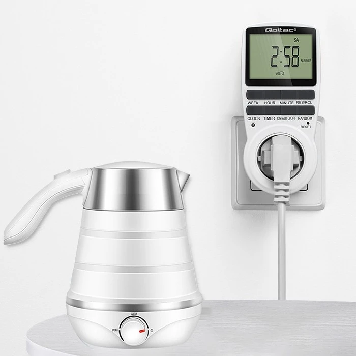 Χρονοδιακόπτης Ράγας Qoltec Electronic timer PC0628 with LCD