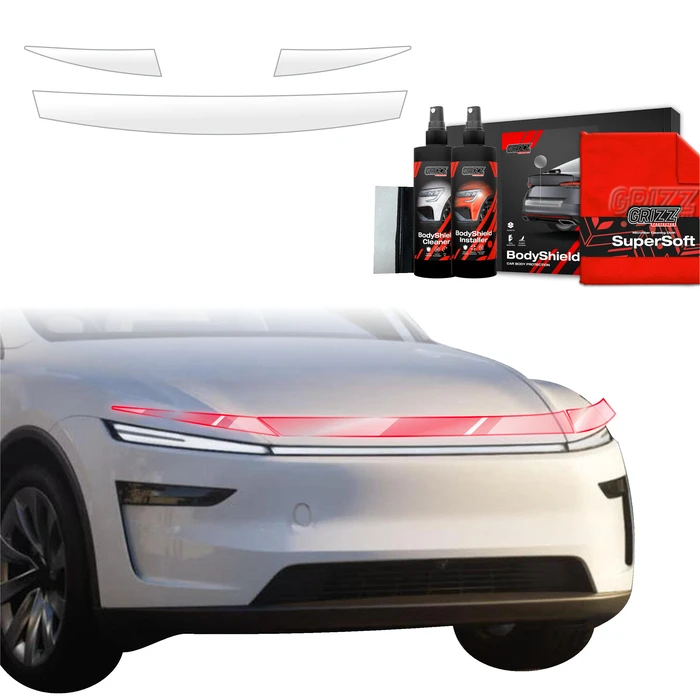 GrizzGlass BodyShield Hood Protective Film Tesla Model Y Juniper (2024-2025) [3in1]