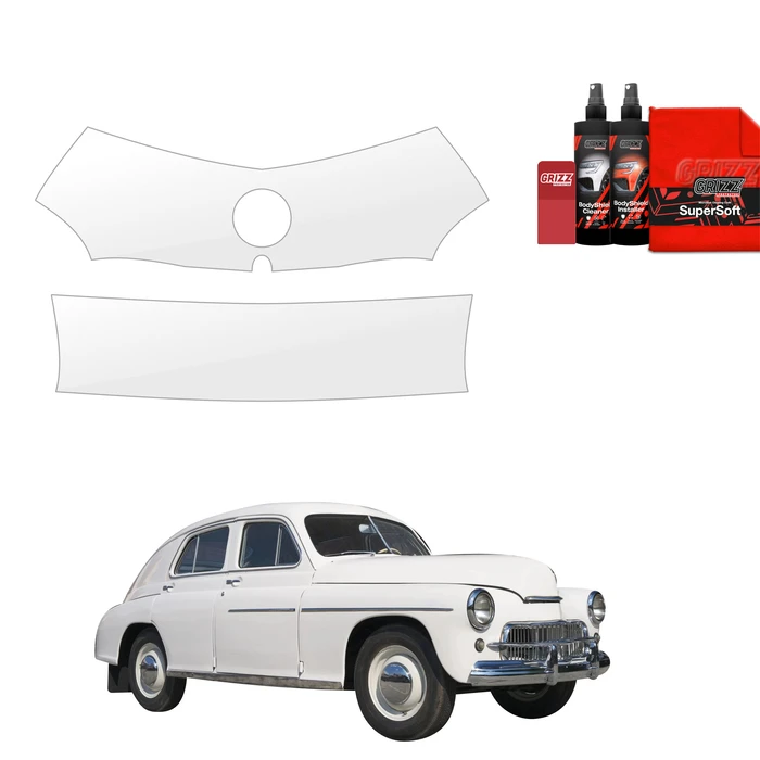 GrizzGlass BodyShield Hood Protective Film Warszawa 201 (1957-1964) [2in1]