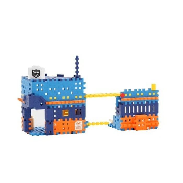 Παιχνίδι Κατασκευής Construction Blocks Marioinex Mini Waffle - Police Station
