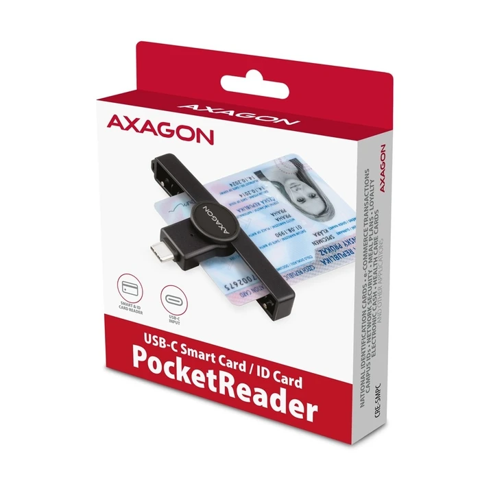Card Reader Axagon Cre-Smpc Usb-C 