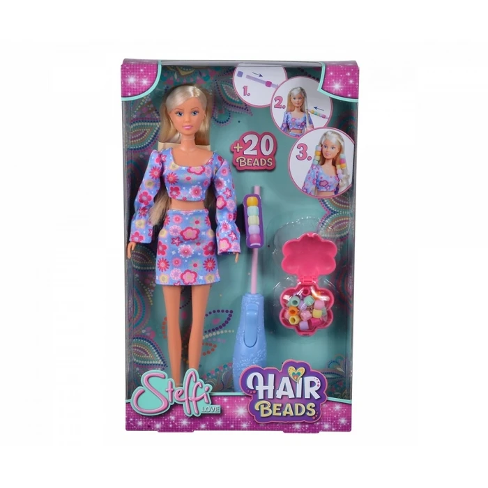 Κούκλα Simba Steffi Love With Beads