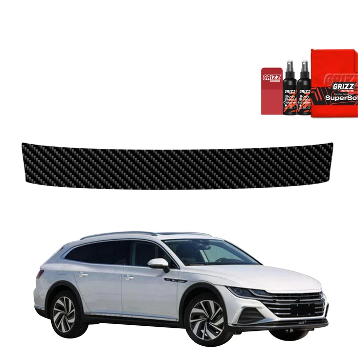 GrizzGlass BodyShield Carbon Trunk Sill Protective Film Volkswagen Arteon Shooting Brake (2019-2025)