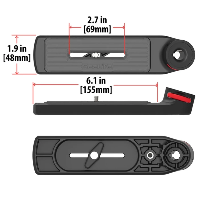 Sealife Flex-Connect Single Tray Accessory Kit for Action Cameras - Model 35.990.001