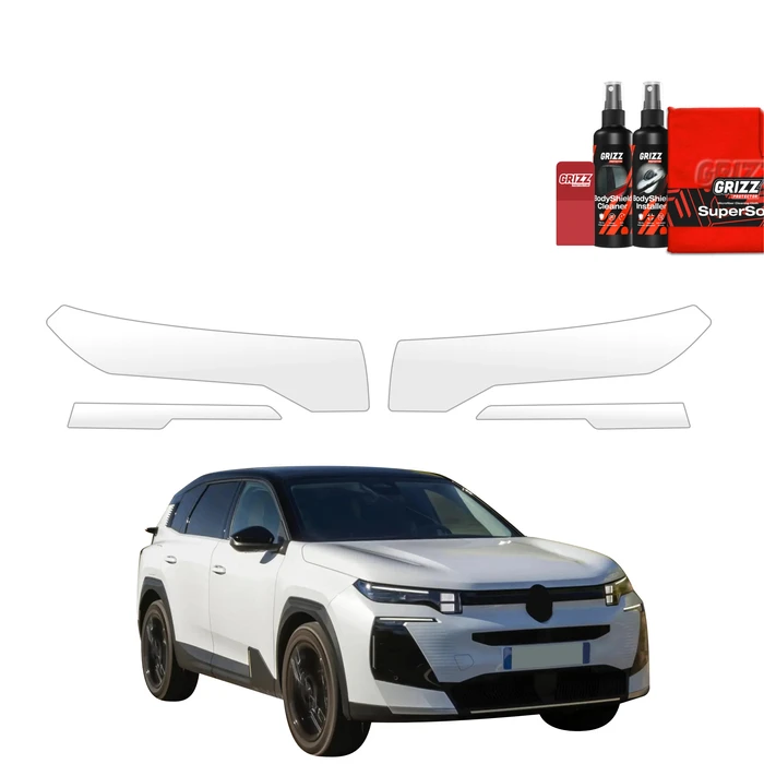 GrizzGlass BodyShield Lamp Protective Film Citroen C5 Aircross (2025-2026) [4in1]