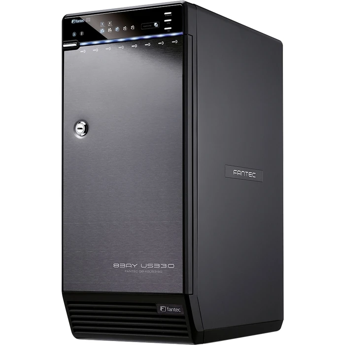 Fantec QB-X8US3-6G 8-Bay 3.5" SATA III External Hard Drive Enclosure (USB 3.0, eSATA)
