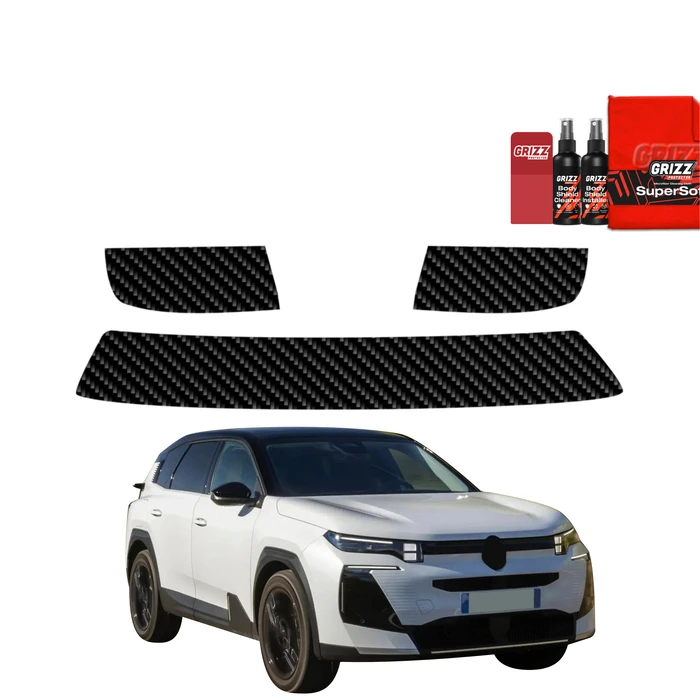 GrizzGlass BodyShield Carbon Trunk Sill Protective Film Citroen C5 Aircross (2025-2026) [3in1]
