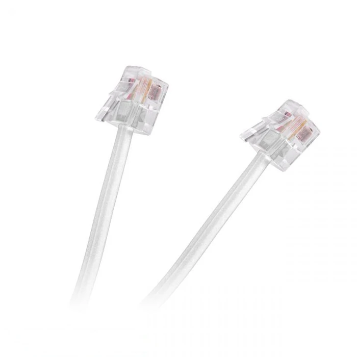 Τηλεφωνικό Καλώδιο DM 7.5m Λευκό