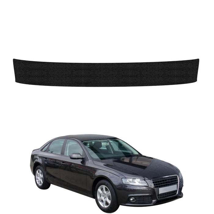 GrizzGlass HeavyDuty Black Trunk Sill Protective Film Audi A4 B8 Sedan (2007-2011)