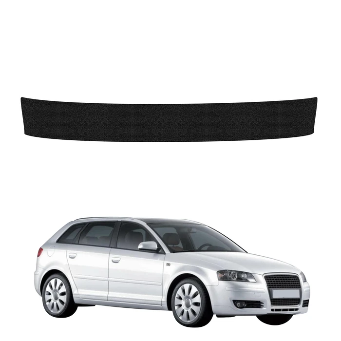 GrizzGlass HeavyDuty Black Trunk Sill Protective Film Audi A3 8P Hatchback 5D (2008-2012)