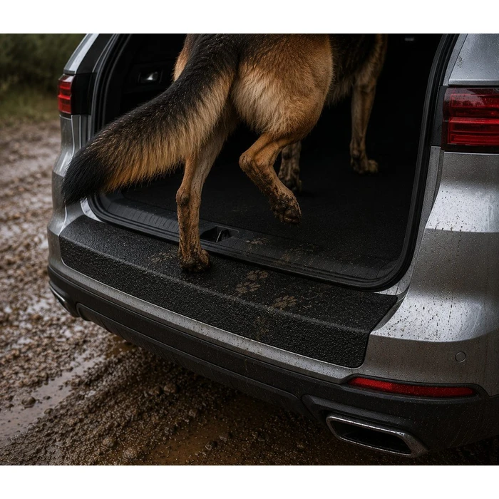 GrizzGlass HeavyDuty Black Trunk Sill Protective Film Ford Mondeo Mk4 Sedan (2007-2014)