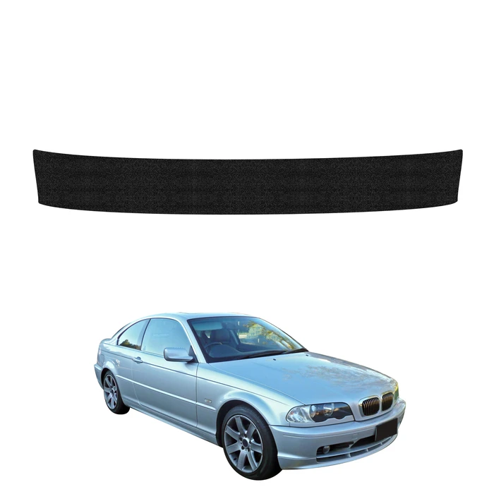 GrizzGlass HeavyDuty Black Trunk Sill Protective Film BMW 3 E46 Coupe Pre-LCI (1999-2002)