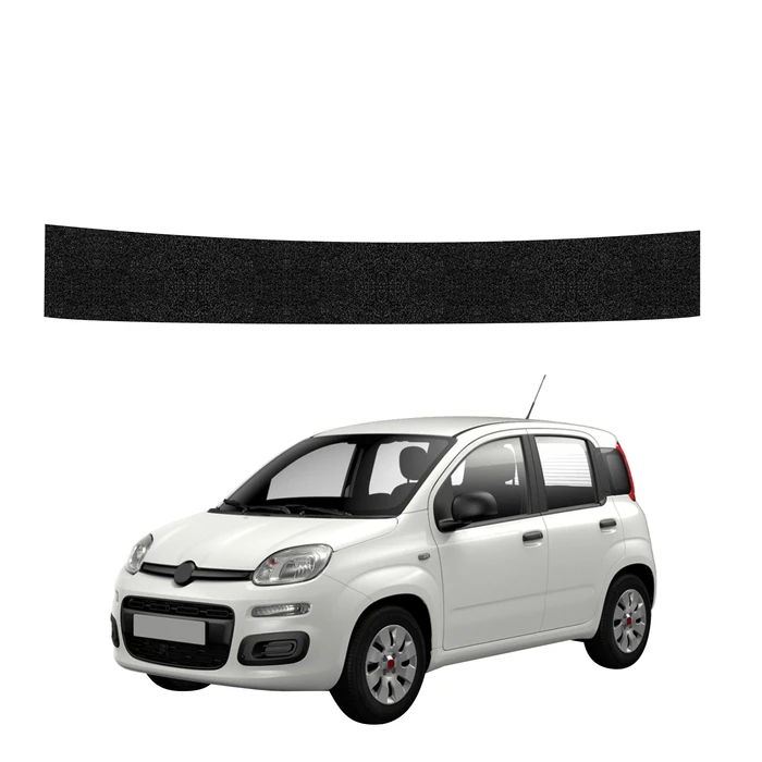 GrizzGlass HeavyDuty Black Trunk Sill Protective Film Fiat Panda (2020-2026)