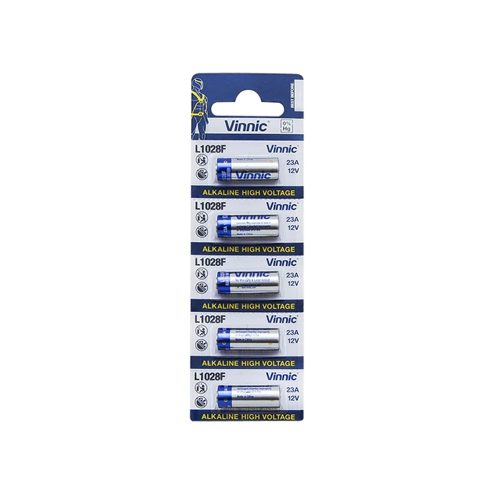 Vinnic Αλκαλικές Μπαταρίες A23 12V 5τμχ DM-8882