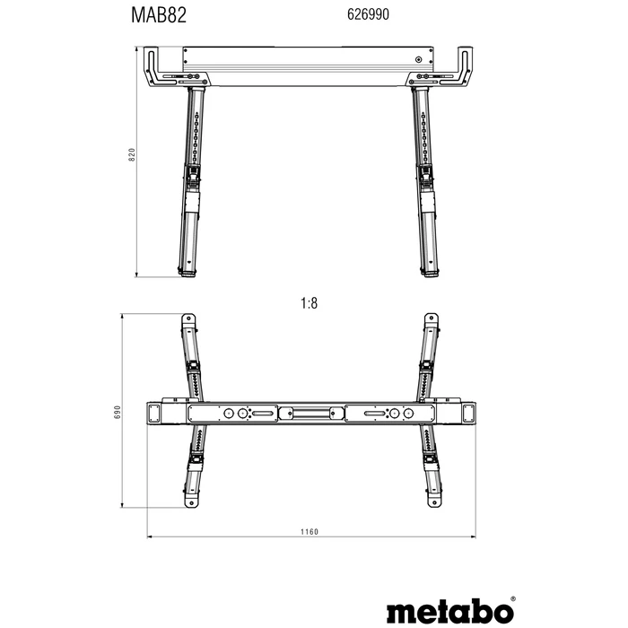 Metabo 626990000 Workbench Accessory