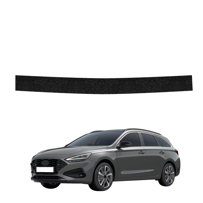 GrizzGlass HeavyDuty Black Trunk Sill Protective Film Hyundai i30 Wagon (2020-2026)