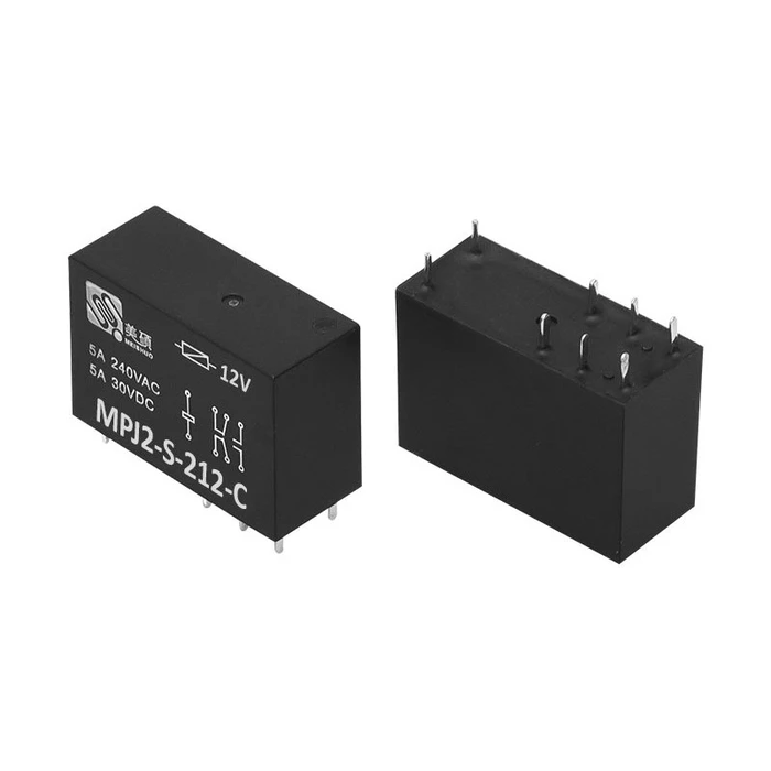 Ρελέ 12V 2 Μεταγωγικών Επαφών