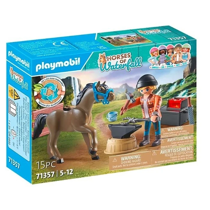 Playmobil Farrier Ben And Achilles