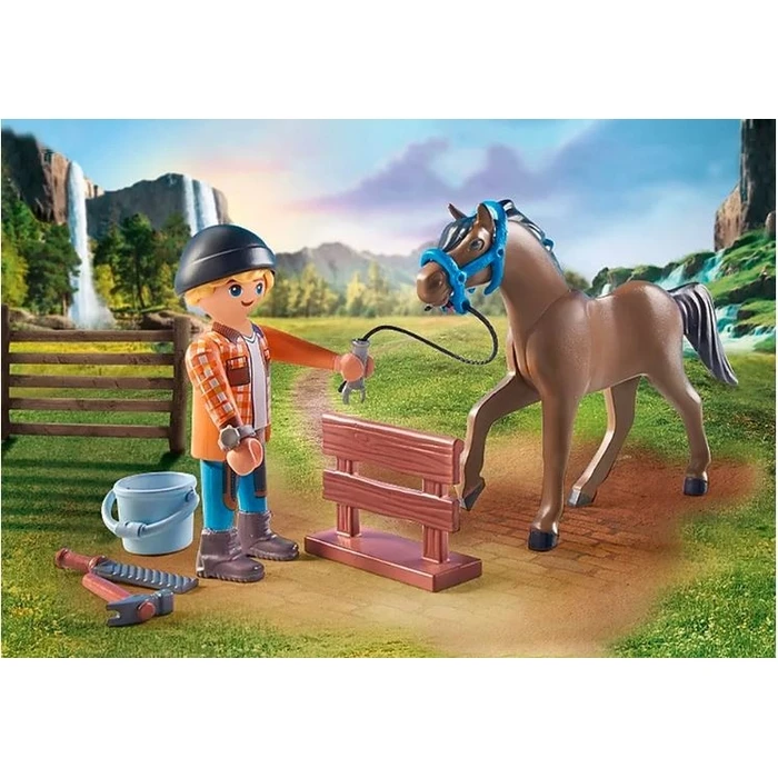 Playmobil Farrier Ben And Achilles
