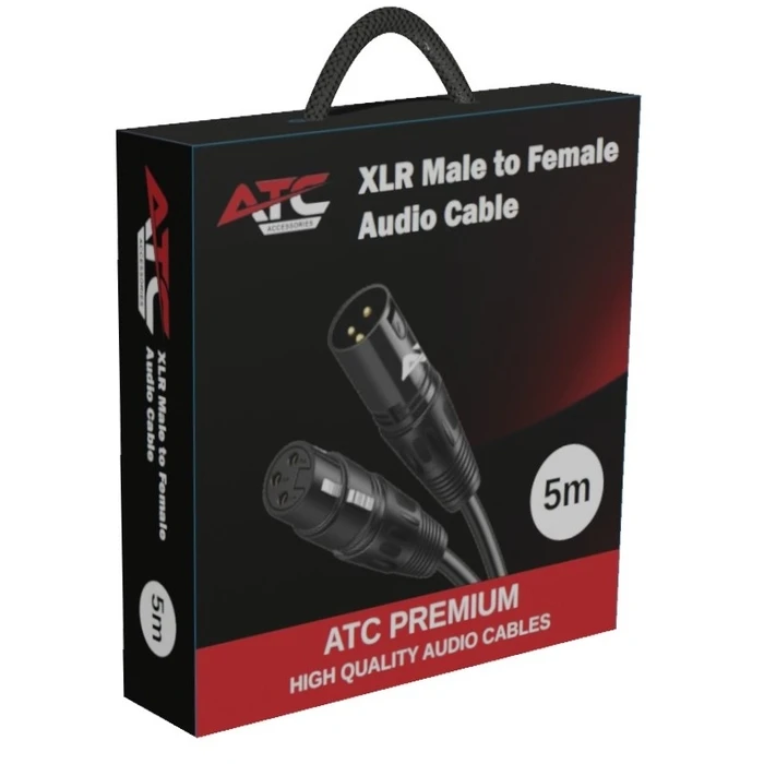 Καλώδιο Ήχου ATC HQ Canon Xlr M/F 5.0m