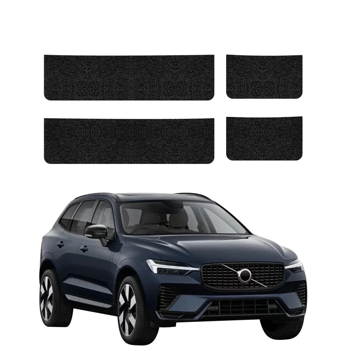 GrizzGlass HeavyDuty Black Door Sill Protective Film Volvo XC60 2 (2022-2026) [4in1]