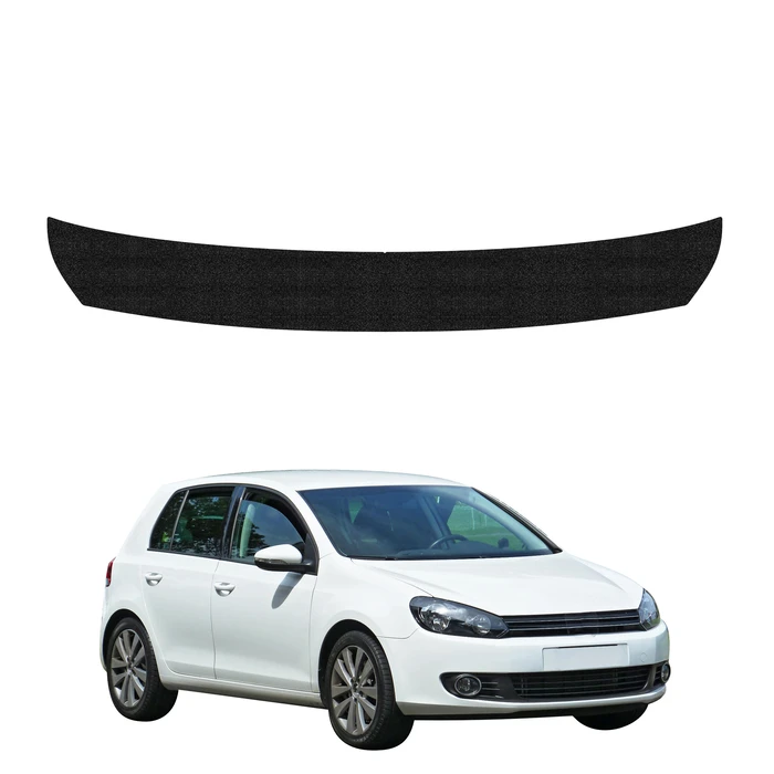 GrizzGlass HeavyDuty Black Trunk Sill Protective Film Volkswagen Golf 6 Hatchback 5D (2008-2013)