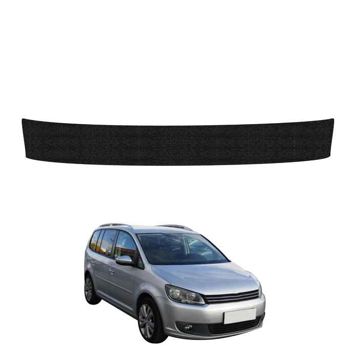 GrizzGlass HeavyDuty Black Trunk Sill Protective Film Volkswagen Touran I MPV 5D (2010-2015)