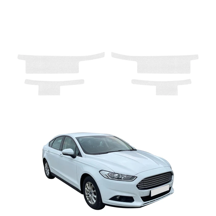 GrizzGlass HeavyDuty Clear Door Sill Protective Film Ford Mondeo Mk5 Sedan (2014-2019) [4in1]
